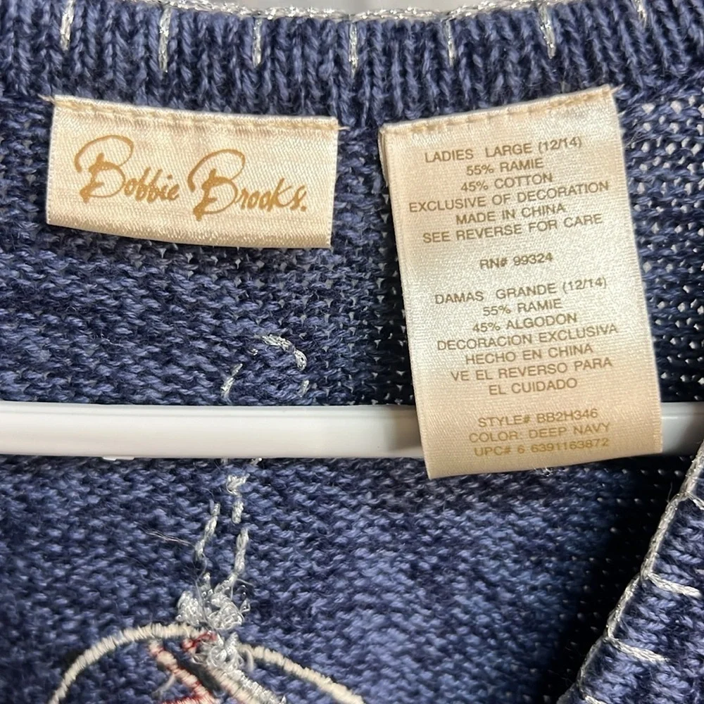 Bobby brooks Christmas vest‎ sz l